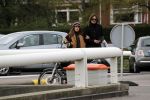Den Haag  29 oktober 2018
Waylon en zijn zwangere vriendin Bibi Breijman gaan op controle in het Bronovo ziekenhorsche Panamera Turbo naartoe.