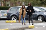 Den Haag  29 oktober 2018
Waylon en zijn zwangere vriendin Bibi Breijman gaan op controle in het Bronovo ziekenhorsche Panamera Turbo naartoe.