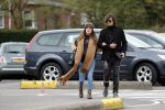 Den Haag  29 oktober 2018
Waylon en zijn zwangere vriendin Bibi Breijman gaan op controle in het Bronovo ziekenhorsche Panamera Turbo naartoe.
