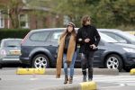 Den Haag  29 oktober 2018
Waylon en zijn zwangere vriendin Bibi Breijman gaan op controle in het Bronovo ziekenhorsche Panamera Turbo naartoe.