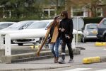 Den Haag  29 oktober 2018
Waylon en zijn zwangere vriendin Bibi Breijman gaan op controle in het Bronovo ziekenhorsche Panamera Turbo naartoe.