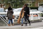 Den Haag  29 oktober 2018
Waylon en zijn zwangere vriendin Bibi Breijman gaan op controle in het Bronovo ziekenhorsche Panamera Turbo naartoe.