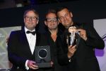 Amsterdam 8 oktober 2018
JFK Gala in de harbour Club. Wilfred Genee ontvangt uit handen van Prins Bernhard de prijs voor man van het jaar. Marieke Elsinga presenteert het gala.