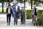 Woudenberg 8 oktober 2018
Herdenkingsdienst Anneke Gronloh in crematorium Woudenberg. Ria Valk en Willke Alberti