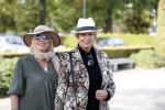 Woudenberg 8 oktober 2018
Herdenkingsdienst Anneke Gronloh in crematorium Woudenberg. Ria Valk en Willke Alberti