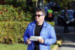 Leusden 4 en 5 oktober 2018
Herdenkingsdienst en crematie van Koos Alberts in crematorium Leusden. Wolter Kroes in zijn cabrio