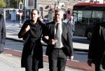 Amsterdam 27 oktober 2018
Herdenkingsdienst voor Wim Kok in het Concertgebouw van Amsterdam. Wouter Bos en partner Barbara Bos