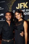Amsterdam 8 oktober 2018
JFK Gala in de harbour Club. Wilfred Genee ontvangt uit handen van Prins Bernhard de prijs voor man van het jaar. Marieke Elsinga presenteert het gala. Yasmin Verheijen kwam met haar nieuwe vriend Khalid