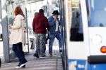Amsterdam 3 oktober 2018
Youp v t Hek bellend op straat en wachtend op de tram.