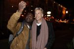 Amsterdam 5 november 2019
100 radio bij de wereld draait door DWDD. Adam Curry met een fan