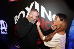 Almere 26 september 2019
Presentatie influencer boxing avond in sportcentrum Almere. Alex Maas met zijn vriendin