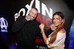 Almere 26 september 2019
Presentatie influencer boxing avond in sportcentrum Almere. Alex Maas met zijn vriendin