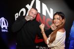 Almere 26 september 2019
Presentatie influencer boxing avond in sportcentrum Almere. Alex Maas met zijn vriendin