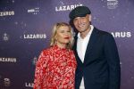 Amsterdam 13 oktober 2019
Premiere Lazarus in het deLamar theater. Annemarie Jung met man