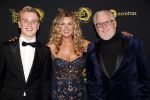 Amsterdam 9 oktober 2019
Uitreiking televizierring 2019 in AFAS Live. Annette Barlo met man Frank Timmer en zoon