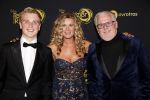 Amsterdam 9 oktober 2019
Uitreiking televizierring 2019 in AFAS Live. Annette Barlo met man Frank Timmer en zoon