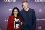 Amsterdam 13 oktober 2019
Premiere Lazarus in het deLamar theater. Bart oomen met partner