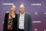 Amsterdam 13 oktober 2019
Premiere Lazarus in het deLamar theater. Bernhard Rupsamen met partner