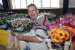 Boekel 19 oktober 2019
Meerdere boeren van boer zoekt vrouw stan op een mini markt in de stallen van Boerin Steffi. Boer Jaap
