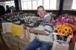Boekel 19 oktober 2019
Meerdere boeren van boer zoekt vrouw stan op een mini markt in de stallen van Boerin Steffi. Boer Jaap