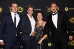 Amsterdam 9 oktober 2019
Uitreiking televizierring 2019 in AFAS Live. Boerin Steffi en Roel en Boerin Michelle met vriend
