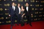 Amsterdam 9 oktober 2019
Uitreiking televizierring 2019 in AFAS Live. Boerin Steffi en Roel en Boerin Michelle met vriend