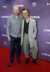 Amsterdam 13 oktober 2019
Premiere Lazarus in het deLamar theater. Boris v d Ham met een kennis