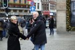 Amsterdam 3 november 2019
Caroline Tensen met haar man Ernst Jan Smids