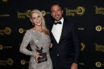 Amsterdam 9 oktober 2019
Uitreiking televizierring 2019 in AFAS Live. Chantal janzen kwam met haar man Marco Geeratz