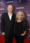 Amsterdam 13 oktober 2019
Premiere Lazarus in het deLamar theater. Cilly Dartell met man