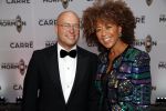 Amsterdam 3 oktober 2019
Premiere Book of Mormon in Carre. Diana Matroos met man