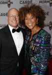 Amsterdam 3 oktober 2019
Premiere Book of Mormon in Carre. Diana Matroos met man