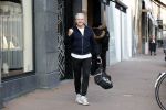 Amsterdam 31 oktober 2019
Dries Roelvink komt thuis van het sporten