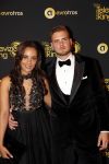 Amsterdam 9 oktober 2019
Uitreiking televizierring 2019 in AFAS Live. Dyantha Brooks met haar man