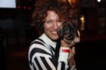 Utrecht 22 oktober 2019
Presentatie 24trains.com van Erik de Zwart in het Spoorwegmuseum. Evelien de Bruijn  met haar man en haar Puppy hond