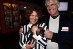 Utrecht 22 oktober 2019
Presentatie 24trains.com van Erik de Zwart in het Spoorwegmuseum. Evelien de Bruijn  met haar man en haar Puppy hond