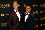 Amsterdam 9 oktober 2019
Uitreiking televizierring 2019 in AFAS Live. Ferry Doedns met een vriend