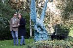 Den Haag 24 oktober 2019
Frank Jansen en Rogier Smit ( Paleis voor een prikkie) laten hun honden uit. Frank en Rogier