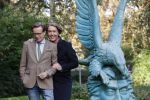 Den Haag 24 oktober 2019
Frank Jansen en Rogier Smit ( Paleis voor een prikkie) laten hun honden uit. Frank en Rogier
