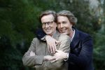 Den Haag 24 oktober 2019
Frank Jansen en Rogier Smit ( Paleis voor een prikkie) laten hun honden uit. Frank en Rogier
