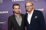 Amsterdam 13 oktober 2019
Premiere Lazarus in het deLamar theater. Frits Huffnagel met een kennis