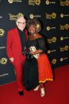 Amsterdam 9 oktober 2019
Uitreiking televizierring 2019 in AFAS Live. Gerda Havertong met man