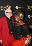 Amsterdam 9 oktober 2019
Uitreiking televizierring 2019 in AFAS Live. Gerda Havertong met man