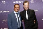 Amsterdam 13 oktober 2019
Premiere Lazarus in het deLamar theater. Hans Schiffers met partner
