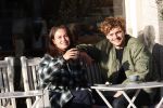 Amsterdam 31 oktober 2019
Holly Brood en Soy Kroon op terras.
