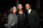 Amsterdam 3 oktober 2019
Modeshow Tommy Driessen in hotel Krasnapolsky. Humberto Tan met zijn vrouw ineke en partner Tommt