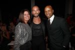 Amsterdam 3 oktober 2019
Modeshow Tommy Driessen in hotel Krasnapolsky. Humberto Tan met zijn vrouw ineke en partner Tommt