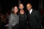 Amsterdam 3 oktober 2019
Modeshow Tommy Driessen in hotel Krasnapolsky. Humberto Tan met zijn vrouw ineke en partner Tommt
