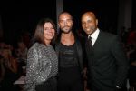 Amsterdam 3 oktober 2019
Modeshow Tommy Driessen in hotel Krasnapolsky. Humberto Tan met zijn vrouw ineke en partner Tommt