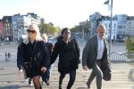 Antwerpen, 10 Oktober 2019
Imanuelle Grives met een vriendin en haar advocaat  John Maes